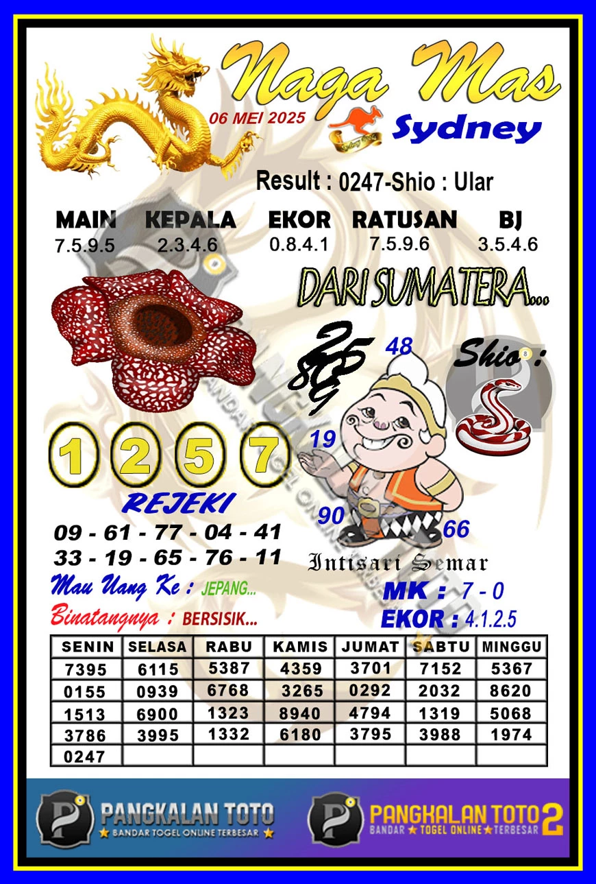 Syair Sdy Selasa 2 Desember 2025